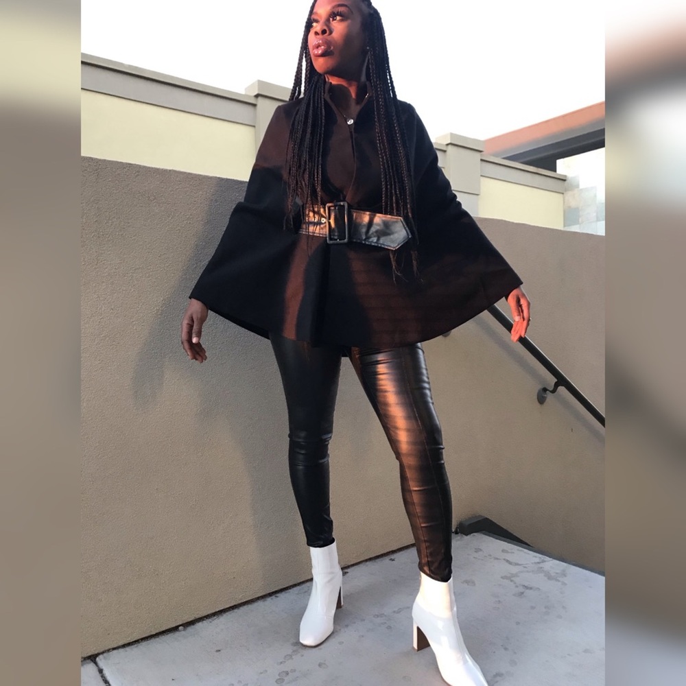 Black Cape Jacket